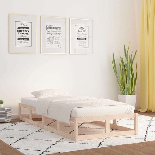  Za krevet 90x200 cm od masivne borovine Slike