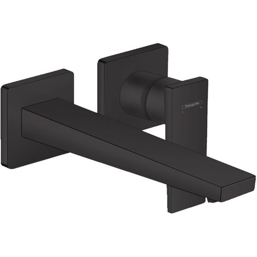 Hansgrohe armatura za umivalnik s stenskim izlivom Metropol (32526670) - črna mat Slike