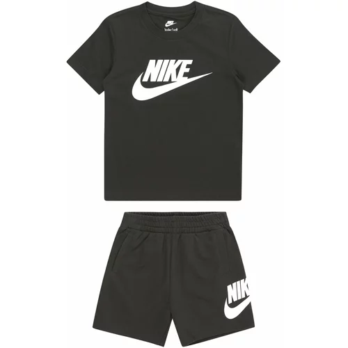 Nike Sportswear Trenirka za tek 'CLUB' črna / off-bela