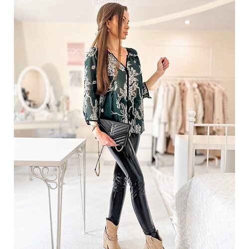 Gemre Green Patterned Shirt Salois Cijene