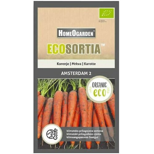 HOMEOGARDEN Sjeme povrća Ecosortia mrkva (Daucus carota, Berba: Rujan - Listopad) Slike