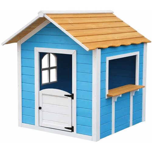 Kinder Home Dečija drvena kućica za igru 118x138x132,5cm Slike