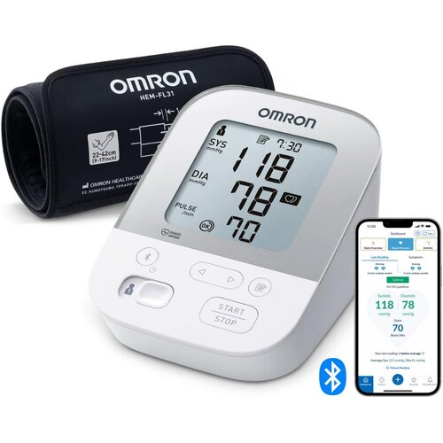Omron X4 Smart nadlaktni merilnik krvnega tlaka HEM-7155T-ESL Cene