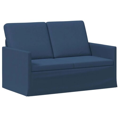  Set sofe 2 pcs Plava Tkanina - Plava 1-sjedalo + 2-sjedalo (120 cm) Slike