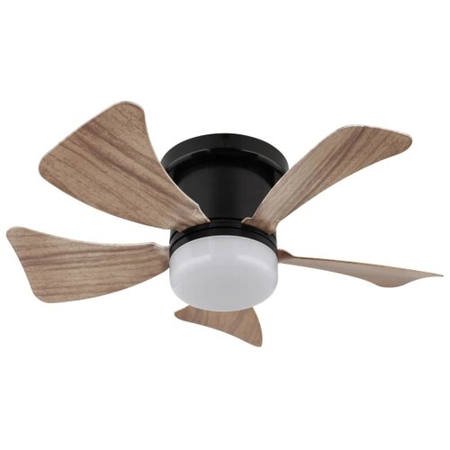 Globo 03609H - LED stropni ventilator HINES, prigu&amp;scaron;iva, LED/10W/230V + daljinski upravljač, braon Slike
