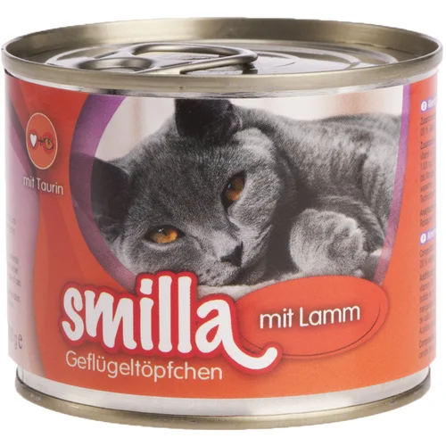 Smilla perutninski lonček 6 x 200 g - Mehka perutnina z jagnjetino