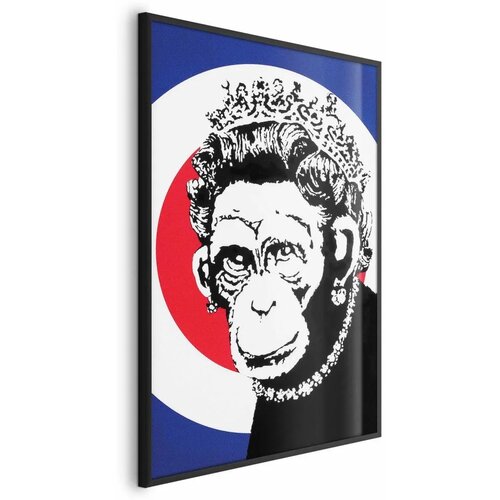  Plakat - Monkey Queen 29.7x42 Crni okvir Cijene