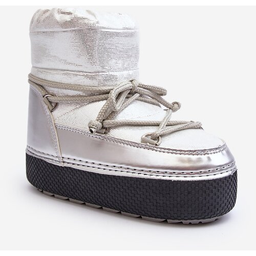 Boto Women's Snow Boots with Silver Lacing Toolsa Cene