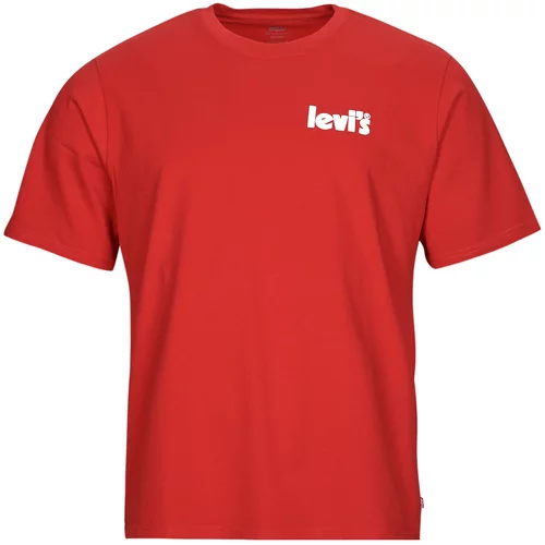 Levi's SS RELAXED FIT TEE Red