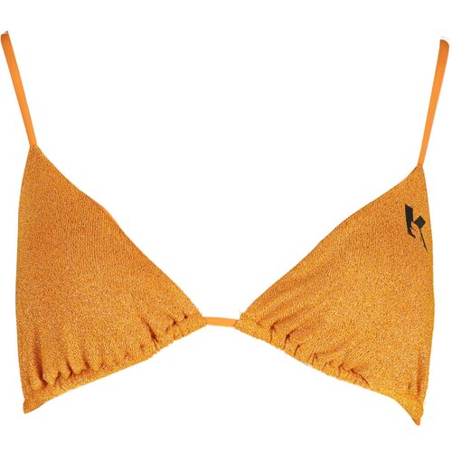 KARL LAGERFELD BEACHWEAR TOP WOMEN&#39;S COSTUME ORANGE Cene