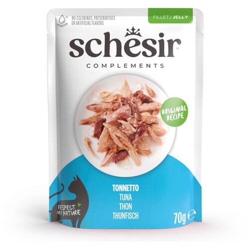 Schesir Complements filet u želeu 12 x 70 g - Tuna Slike