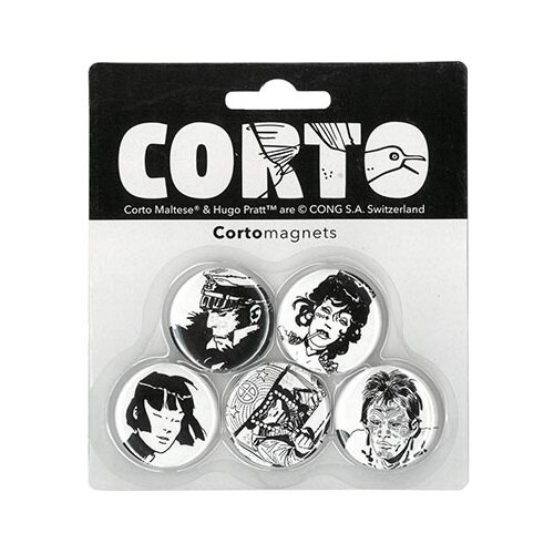 Moulinsart Magnet - Corto Maltese, Pack Esmeralda Slike