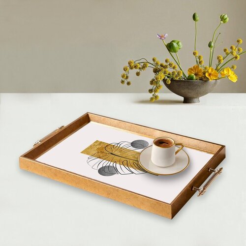Aberto Design Poslužavnik TPEA9832 50 x 29 x 3.5 cm, Šareni Cene