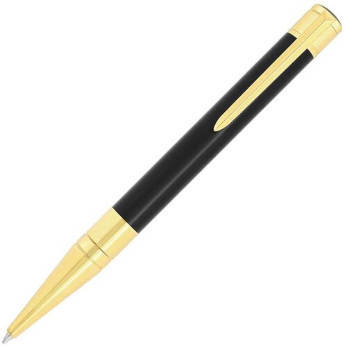 S.t. Dupont Initial kemijska olovka 275202, crni lak i zlatni detalji, 136 mm Slike
