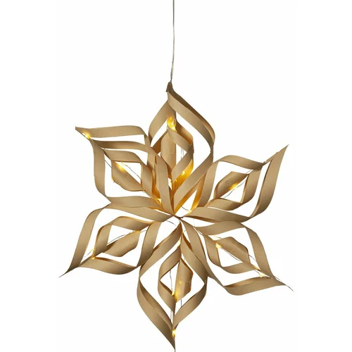 Star Trading Svjetlosni ukras s božićnim motivom u zlatnoj boji Bella –