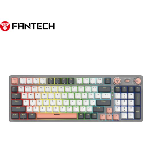 Oblivion gaming oprema Tastatura Mehanicka Gaming Fantech MK914 RGB Atom PRO96 Wireless Saturn (blue switch) Cene