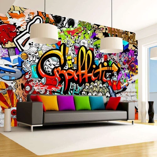  tapeta - Colorful Graffiti 200x140