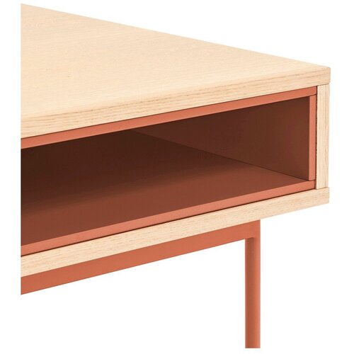 Teulat Pisalna miza z mizno plo&amp;scaron;čo v hrastovem dekorju 60x120 cm Yoko &amp;ndash; Slike