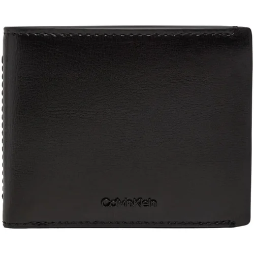 Calvin Klein Jeans Denarnice CLEAN ESNTL BIFOLD 5CC W/COIN K50K512264 Črna