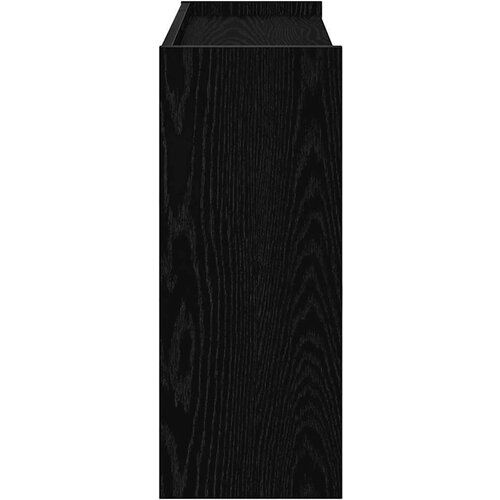 VidaXL stalak za cipele crni 80x25x62 cm od konstruiranog drva Slike