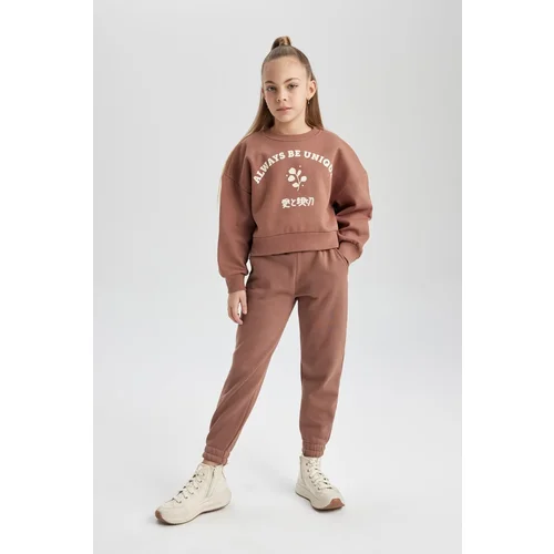 Defacto Girl's Thick Jogger Sweatpants B4427a823wn