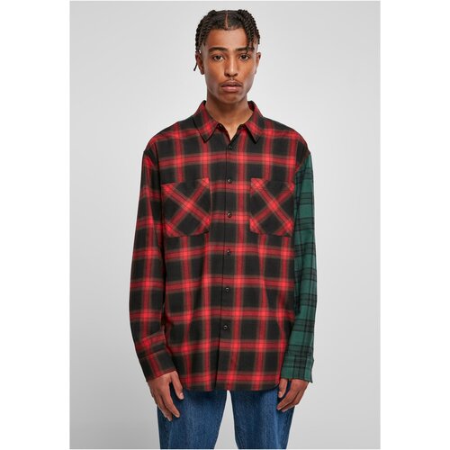 UC Men Oversized Shirt Mix Check Black/Red/Green Cijene