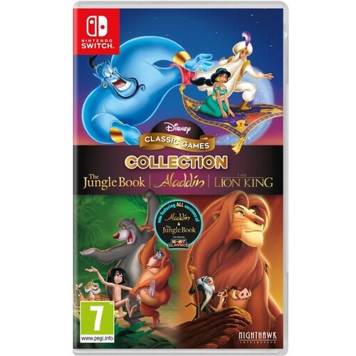 Disney Interactive Interactive Classic Games Collection: The Jungle Book, Aladdin, The Lion King (Switch) Cene