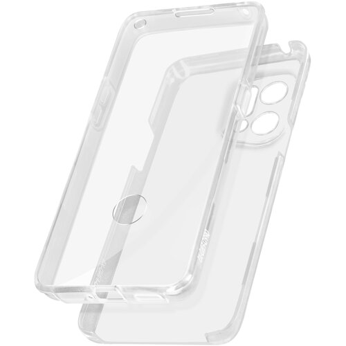 AVIZAR oppo find X5 integral front and back rigid transparent case, (20631927) Cene