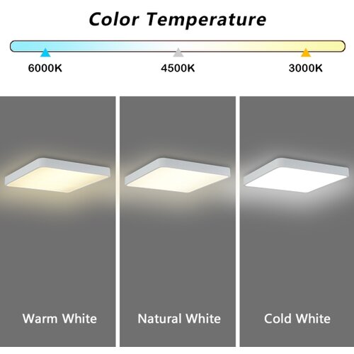  Brilagi - LED plafonsko svetlo POOL SQUARE LED/48W/230V 50x50 cm belo Slike