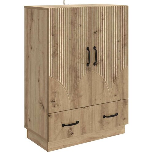  Strani šal Artisan hrast 66 x 34,5 x 92 cm Inženirski les, (5000217869) Cene