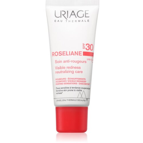 Uriage Roséliane Visible Redness-Neutralizing Care SPF30 lahka pomirjajoča krema proti rdečici na obrazu SPF 30 40 ml Cene
