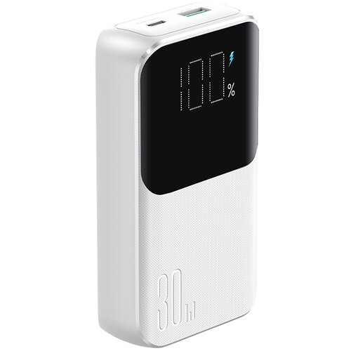 Joyroom Mini power bank 10000mAh z vgrajenimi kabli JR-PBC06 30W bela, (21533843) Cene