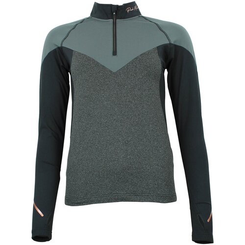 Peak Mountain Majice z dolgimi rokavi Top technique femme ANTOR Črna Cene