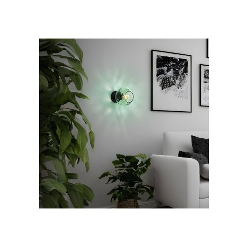 Opviq Zidna lampa Benek-15-14395, 15x18x15cm, IP20, Crna Cene