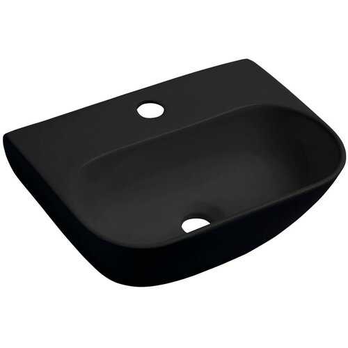 Sapho Črn keramičen umivalnik za WC 42x29 cm Nerissa – Cene