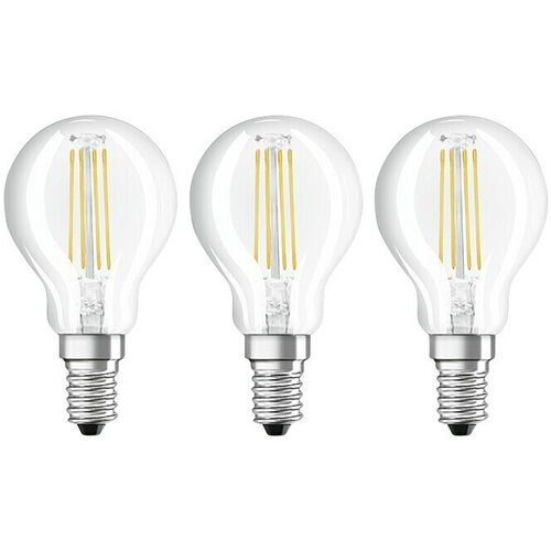 Osram retrofit led svjetiljka (E14, 4 w, P45, 470 lm, 3 kom.) Cijene