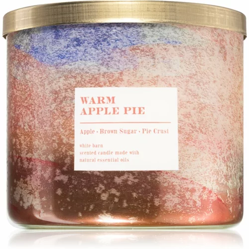 Bath & Body Works Warm Apple Pie dišeča sveča 411 g