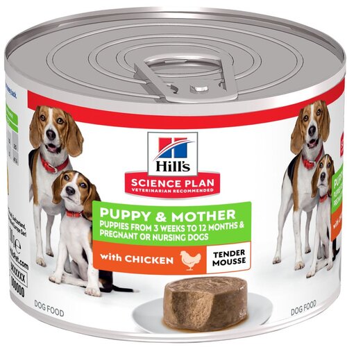 Hill’s Science Plan Puppy & Mother Tender Mousse - piščanec (12 x 200 g) Cene