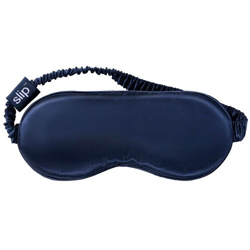 Slip Tamno plava svilena maska za spavanje Navy &amp;ndash; Slike