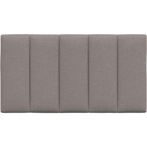 VidaXL jastuk za uzglavlje smeđesivi 90 cm od tkanine Slike