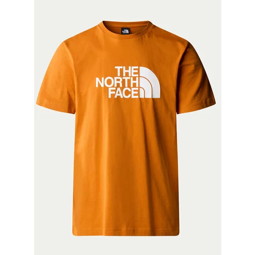 The North Face Majica Easy NF0A87N5 Oranžna Regular Fit