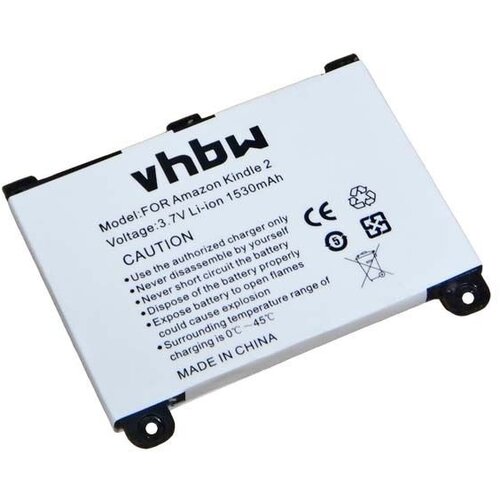 VHBW Baterija za Amazon Kindle 2 / DX, 1530 mAh Slike