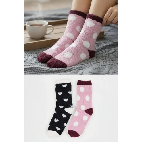 TRENDYOLMILLA Ženski set čarapa Thmaw26Co00014, 2 komada, Roze Cene