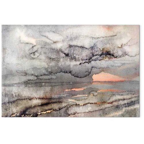  Slika - Connected Clouds (1 Part) Wide 60x40 Na talijanskom platnu Slike