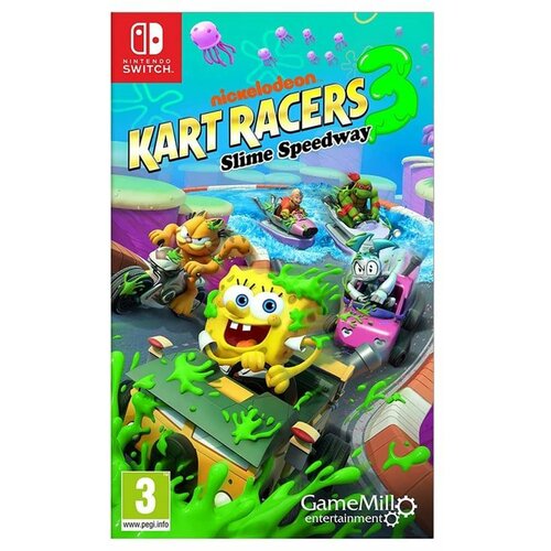 Gamemill Entertainment Switch Nickelodeon Kart Racers 3: Slime Speedway Slike