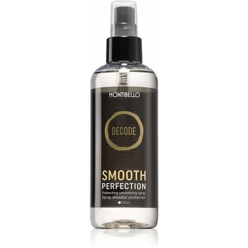 Montibello Decode Smooth Perfection Spray termozaštitni sprej za oblikovanje kose glačalom ili uvijačem za finu i oštećenu kosu 200 ml