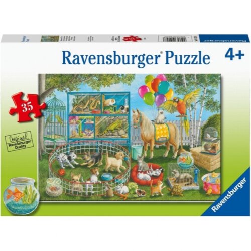 Ravensburger puzzle (slagalice) - Vašar sa životinjama Slike