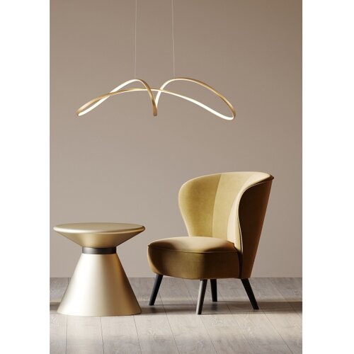 Zuma line 20026P-GD - led luster na sajli fermi LED/50W/230V 3000/4000/6000K Slike