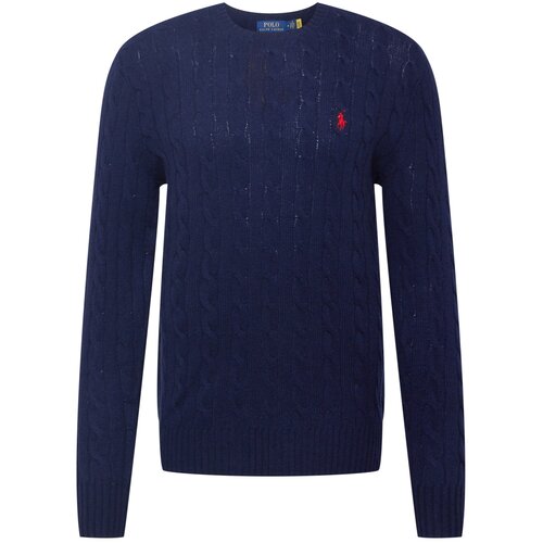 Polo Ralph Lauren Pulover mornarsko plava / vatreno crvena Cijene