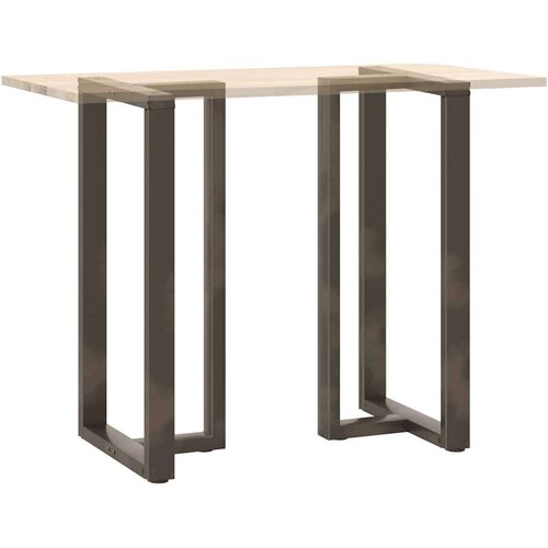  Noge barski stol T-oblika 2 kom 60x35x(110-111) cm čelik Slike